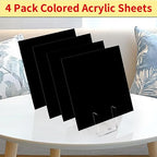 1/8 Thick 8 x 8 inch Acrylic Sheets - Image 5