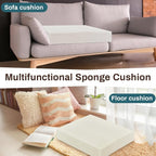 Frienda 2 Pack 6" x 24" x 27" Upholstery High Density Foam Cushion Replacement - Image 6