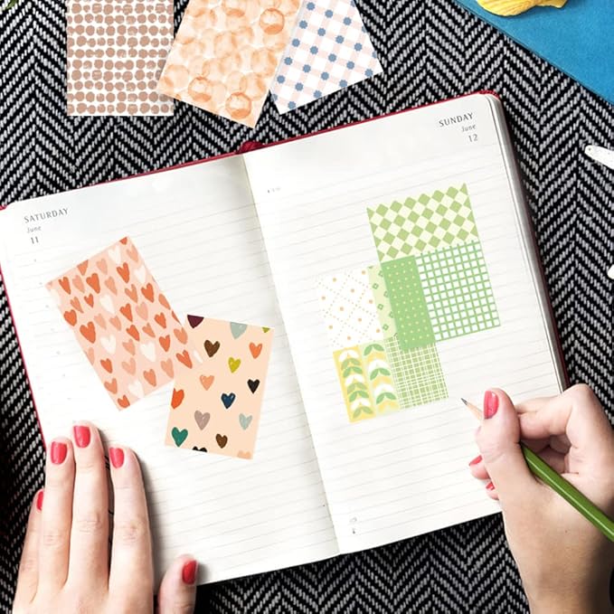 500 Sheets Vintage Scrapbook Paper Supplies - Image 5