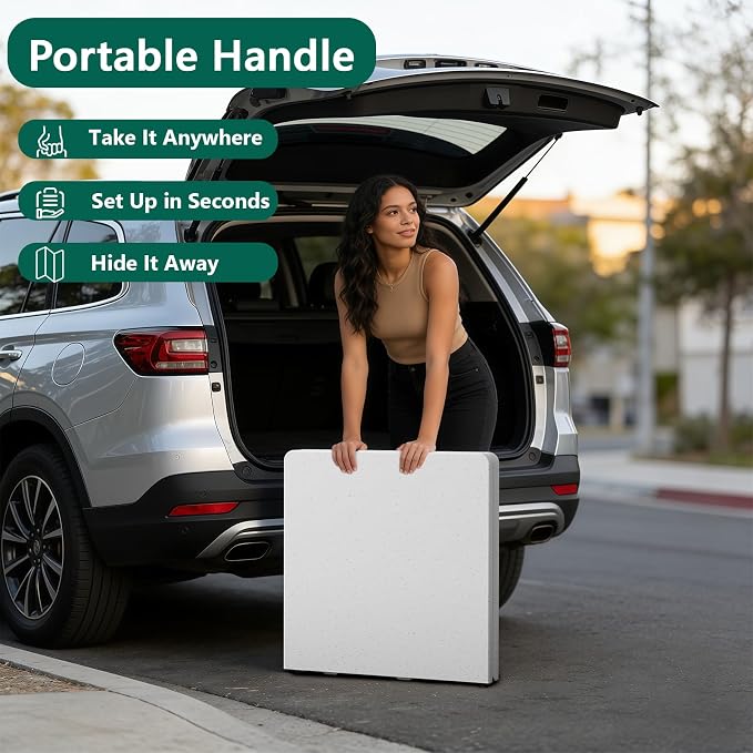2 Pack Folding Table 4ft - Image 6