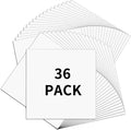 Matte White Permanent Vinyl IModeur 36 Pack Permanent Vinyl Bundle by IModeur