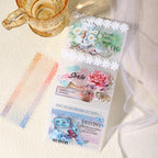 60 PCS Magic Color Boundary Lace Stickers – PET Transparent Dreamy Stickers - Image 7