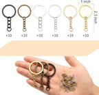360 PCS Key Chain Rings Set: 60pcs - Image 2