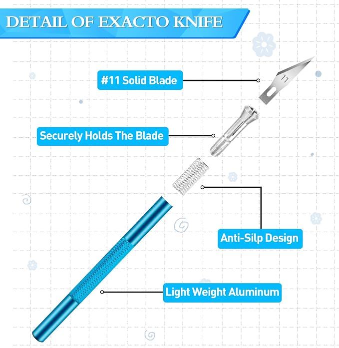 JETMORE Exacto Knife, 3 Exacto Knives - Image 2