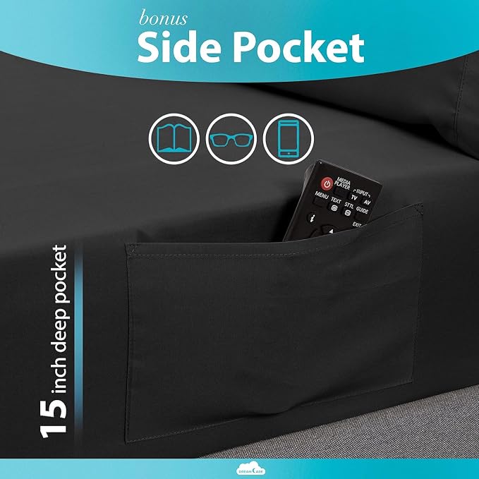 DREAMCARE Twin Fitted Sheet - Image 3
