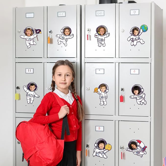 gisgfim 80Pcs Outer Space Cutouts Back to School Decorations Bulletin Board - Image 7