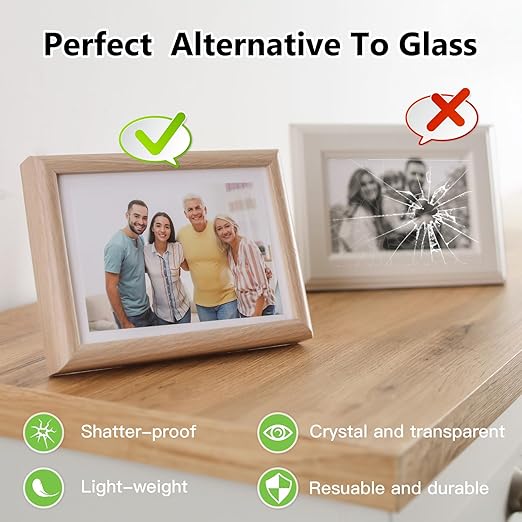 10-Pack of 11×14"×0.04" PET/Plexiglass Sheets, Transparent Flexible Plastic - Image 6
