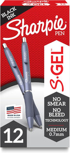 Sharpie S-Gel Pens, Frost Blue Barrel, Medium Point, Journaling, Note-Taking - Image 6