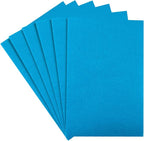 HaoFeiJH Blue Acrylic 100% Polypropylene Solid Felt Fabric Sheets by HaoFeiJH