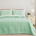 Exclusivo Mezcla Queen Quilt Bedding Set, Lightweight Sage Green Quilts Queen by ExclusivoMezcla