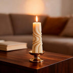 2 Packs Spiral Wave Silicone Candle Molds - Image 7