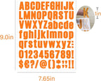 810 Piece 10 Sheet Letter Stickers - Image 7