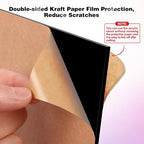 Adrattnay Black Acrylic Sheets 1/8 Thick, Opaque Acrylic Sheets Acrylic Panel - Image 4