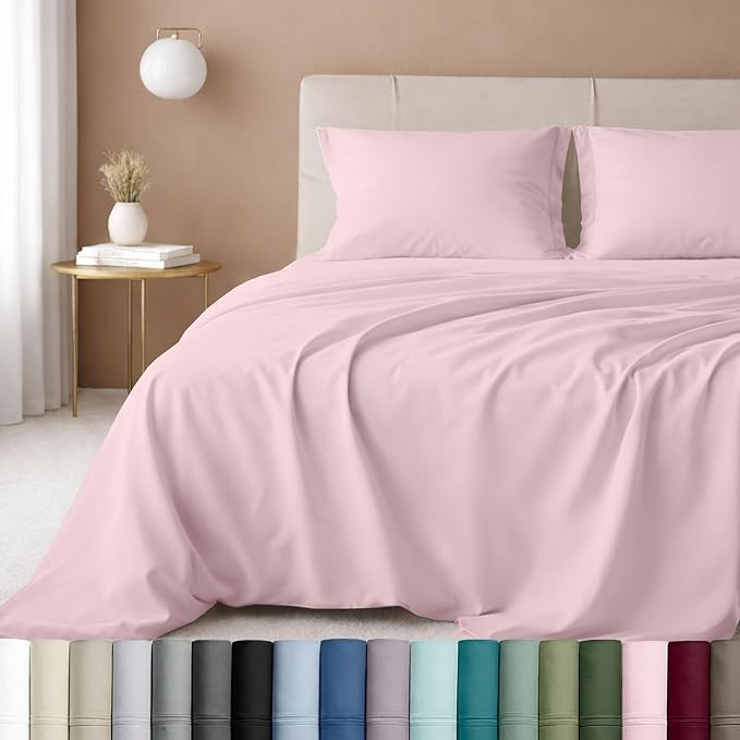 California Design Den Twin Bed Sheets Cotton, 100% Cotton Sheet Set by CaliforniaDesignDen