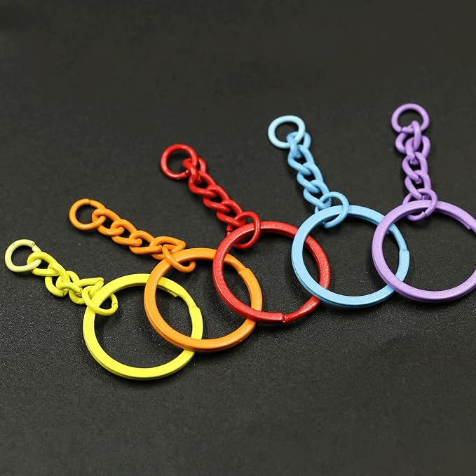 Colored Key Rings Bulk Keychains - Image 5