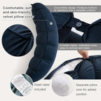 Peallow – Long Round Body Pillow - Image 4