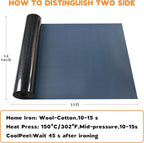 HTVVETUR Glitter Heat Transfer Vinyl - Image 2