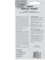 Tulip Fabric Paint, Permanent Spray on Paint, 4 fl oz Black Asphalt - Image 3