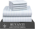 RUVANTI 6 Pcs Cotton Sheets by Ruvanti