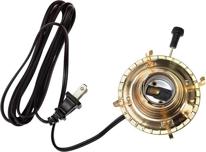 Creative Hobbies® M999EM Mason Jar Electric Oil Lamp Burner DIY Conversion Kit - Image 3