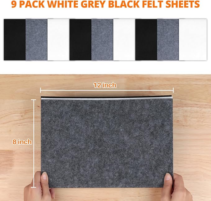 HTVRONT Felt Sheets for Crafts - Image 2