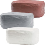 ReArt Air-Dry Clay 15LB wih 3 Colors White by ReArt