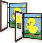 2-Pack Kids Art Frames, 11x14 Front Opening Kids Artwork Frames Changeable by GULETHUN