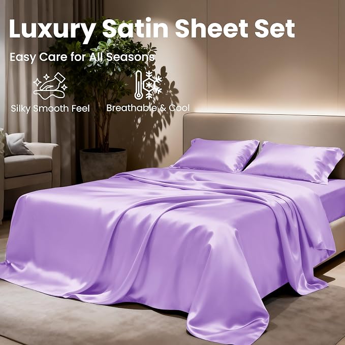 Love's cabin Satin King Sheet Sets - Image 8