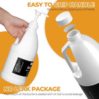 Nicpro White Fabric Paint with Pump, 33.8 fl oz Large Fabric Paint - Image 2