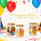 3.4 oz Small Glass Jar with Cork Lids, Pudding Yogurt Jar - Image 6
