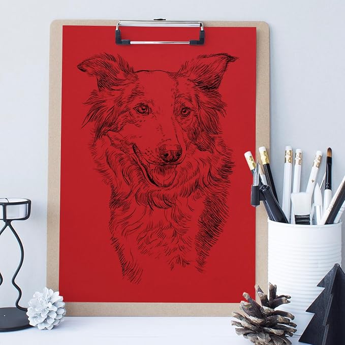 Joyberg Red Cardstock 8.5 x 11, 230gsm Cover Cardstock Paper, 85 Lb Heavy Card - Image 3