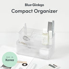 BLUE GINKGO Compact Desk Organizer – Small 5-Compartment, Half Drawer Storage – - Image 2