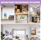 FUMILE Canvas for Painting 18x24, 4 Pack Large Stretched Canvas for - Image 7