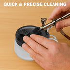Podoy Airbrush Cleaning Kit, Glass Airbrush Cleaning Pot - Image 7
