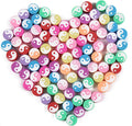 100pcs Mixed Polymer Clay Spacer Beads by LUBINGSHINE