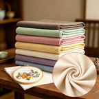 7 PCS Pre-Cut Punch Needle Fabric Tufting Cloth | Assorted Colors Tufting Cloth - Image 3