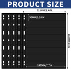 5 Sheets 10 Pages Postage Stamp Album Pages, 8 Pockets 7.7x 1.18in Stamp - Image 2
