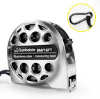 4-in-1 Laser Tape Measure with Laser Level Crosshairs |130ft/40m Laser - Image 2