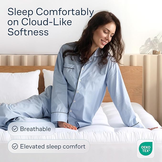 Cloud-Like Full Size Mattress Topper - Image 2