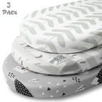 Yoofoss Bassinet Sheets for Baby, Baby Delight, Angelbliss, Soft Breathable - Image 5