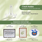 Artliving 7 Inch Clear Plastic Easels or Stand/Plate Holders to Display - Image 3