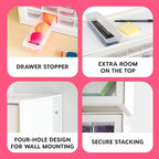 IRIS USA 64-Drawer Screw Organizer, Made in USA, Storage Chest - Image 4