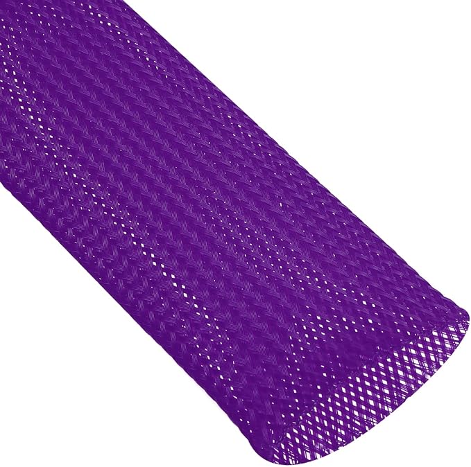 uxcell Expandable Sleeving, 2-inch 25ft Cable Sleeve - Image 2
