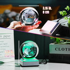 Ornalrist 3.15'' 3D Earth Crystal Ball - Image 4