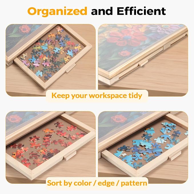 BuilderButler 1500 Pieces Rotating Puzzle Board - Image 7