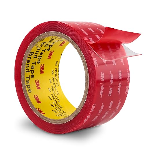 3M Double Sided Tape 2" x15.4Ft Clear 4905 Heavy Duty | Mounting Adhesive by 3MFullRangeProducts