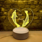 （Pack of 12） Senbota Heart Acrylic Sheets, Cast 5.9" x 5.5" x4mm Thickness | - Image 3