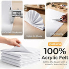 IONTACH 9" X 36" Soft Felt Sheets 1.6mm Thick | Acrylic Felt Fabric - Image 3
