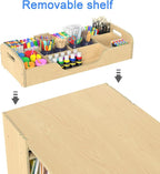GDLF Kids Art Table and Chairs Set, Craft Desk - Image 5