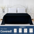 Twin Flat Sheet Only, 1 Pack Top Bed Sheets, Soft Breathable Brushed Microfiber - Image 5